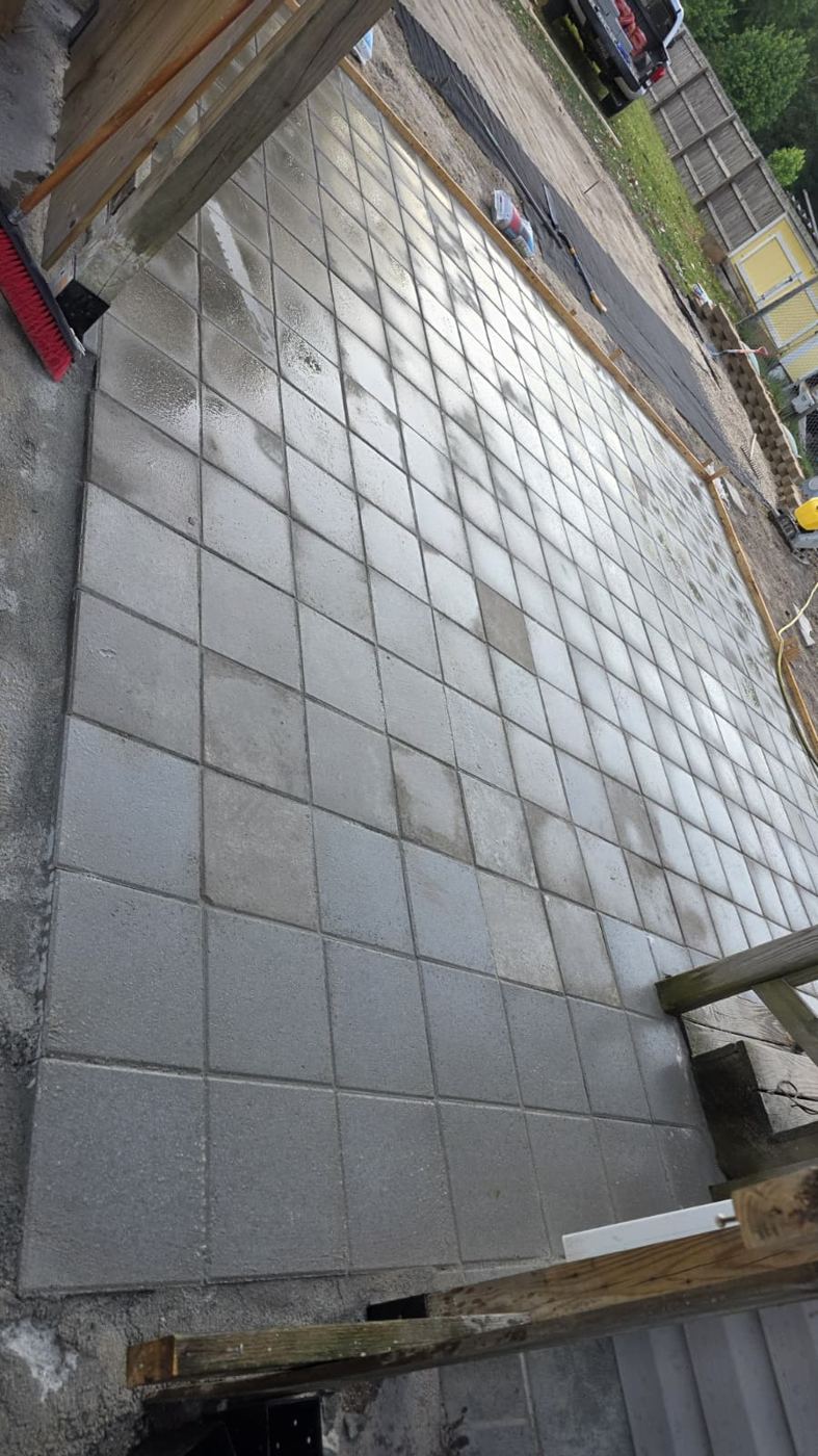 Paver Patio Installation — Hampton Roads, VA