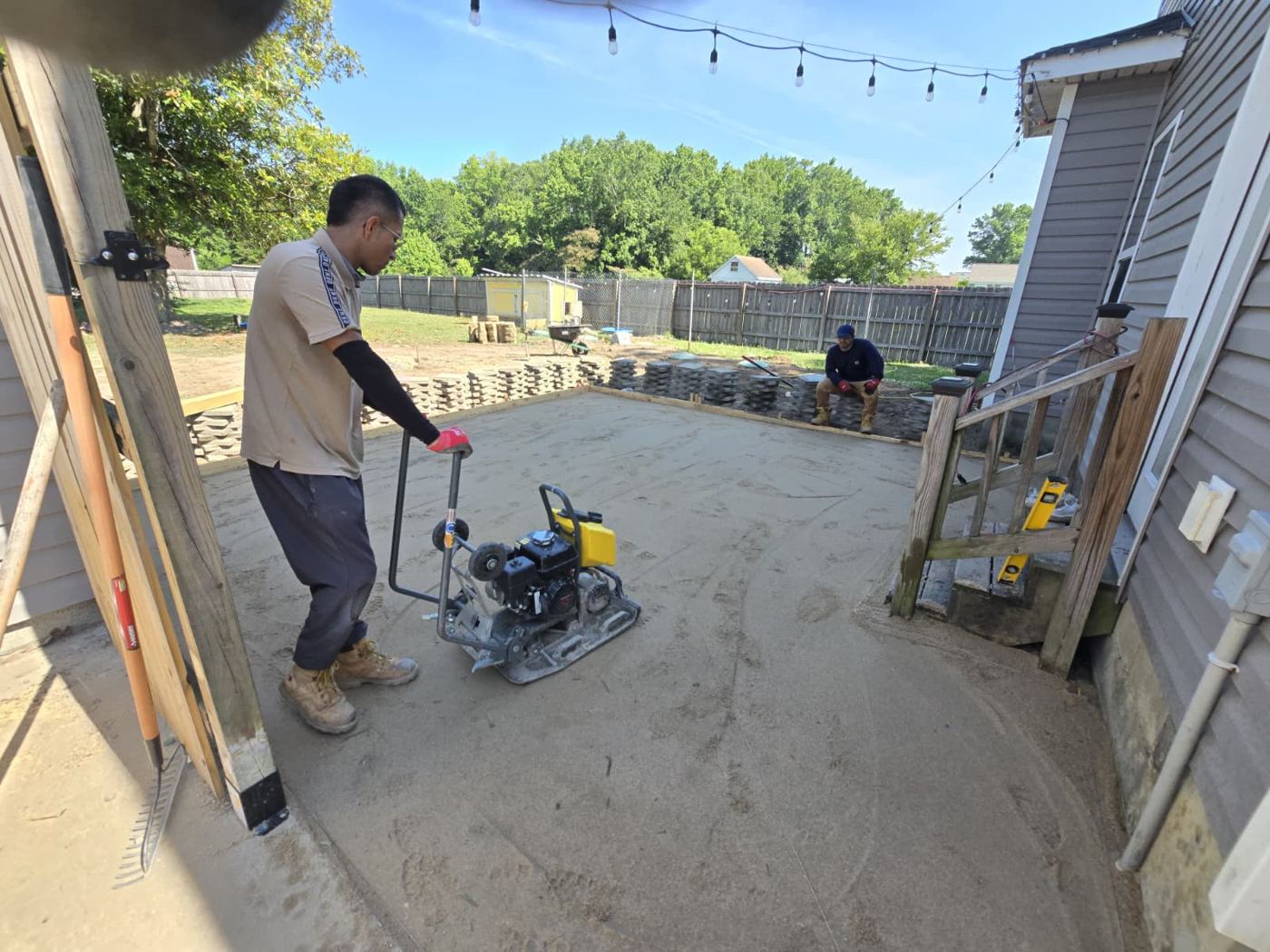Paver Patio Installation — Hampton Roads, VA