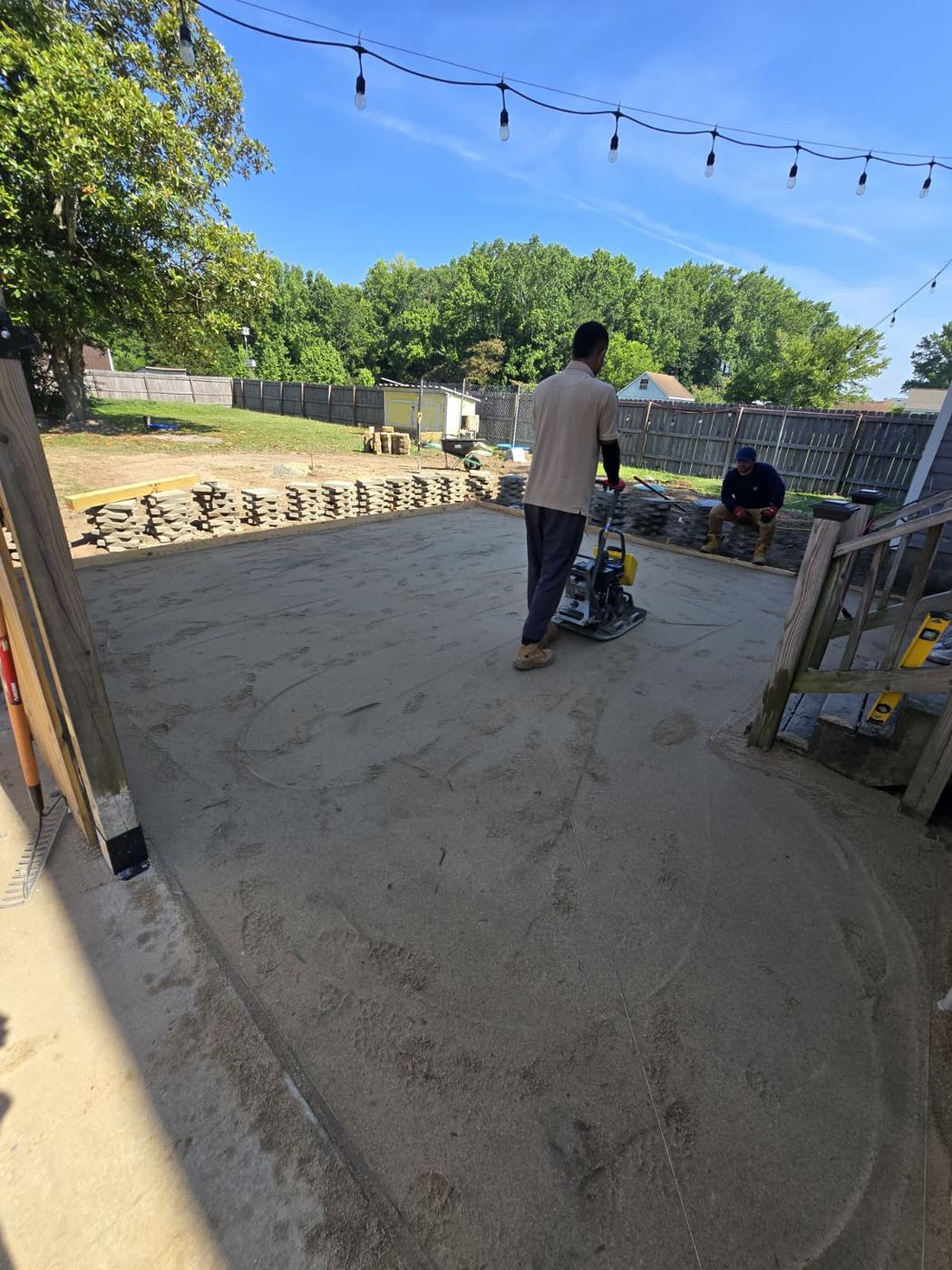 Paver Patio Installation — Hampton Roads, VA